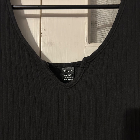 SHEIN Women’s Black Green Romper Business Casual Summer - Picture 2 of 3